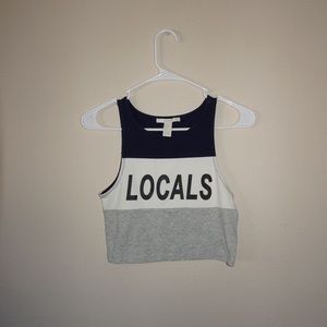 Locals tank
